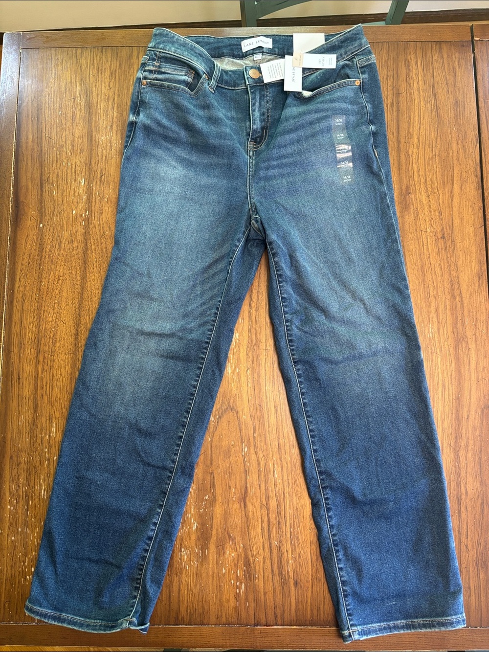 Lane Bryant straight leg jeans 14/16 short